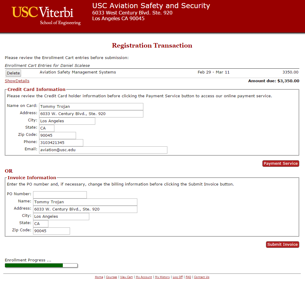 Online Registration 4.1