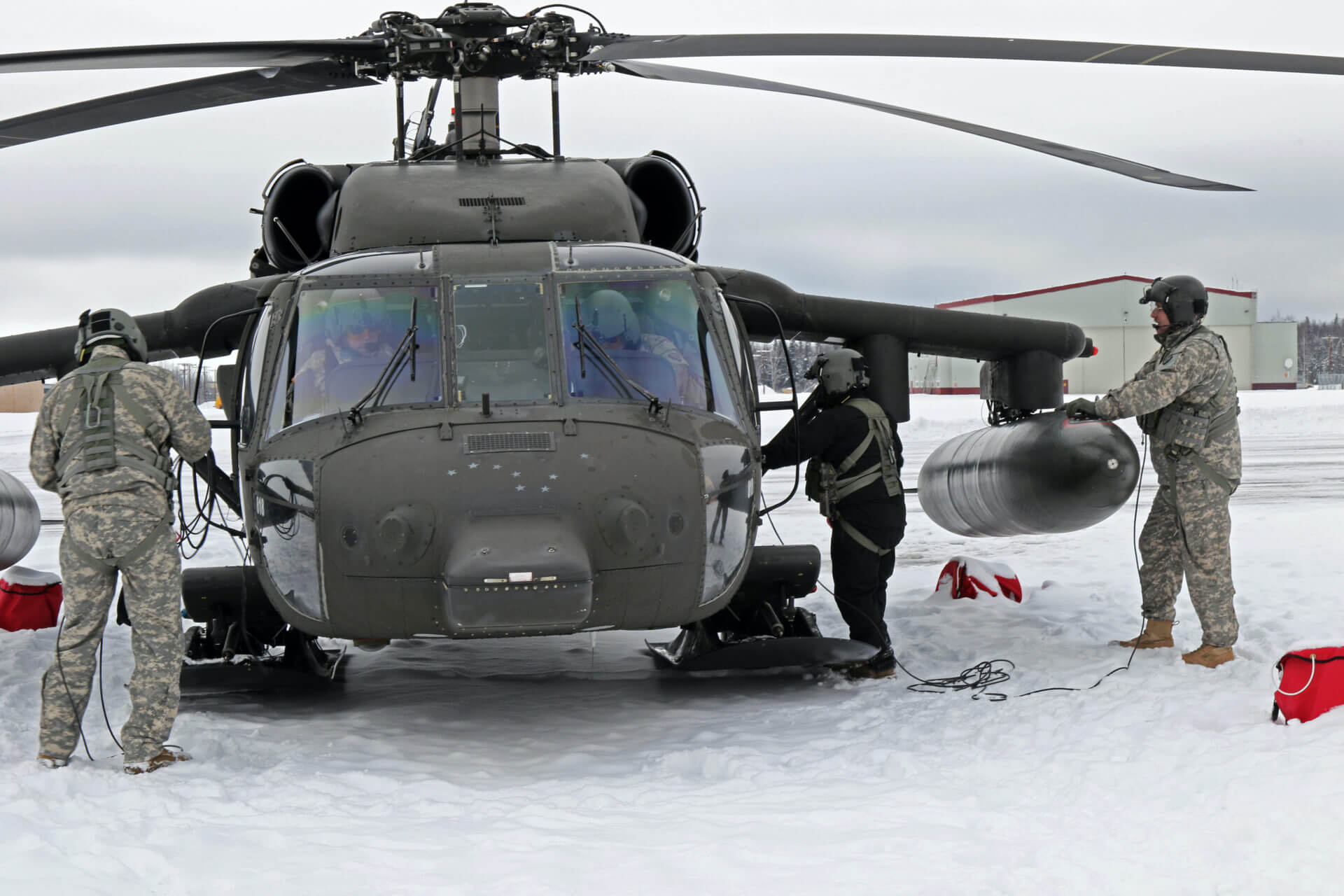 Header Image of Blackhawk Helicopter in snow